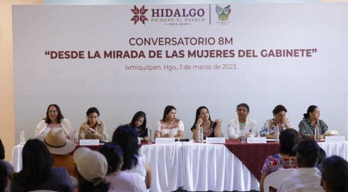 REALIZAN CONVERSATORIO «DESDE LA MIRADA DE LAS MUJERES DEL GABINETE»