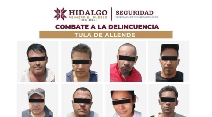 11 detenidos en cateo y 80 mil litros de hidrocarburo decomisados