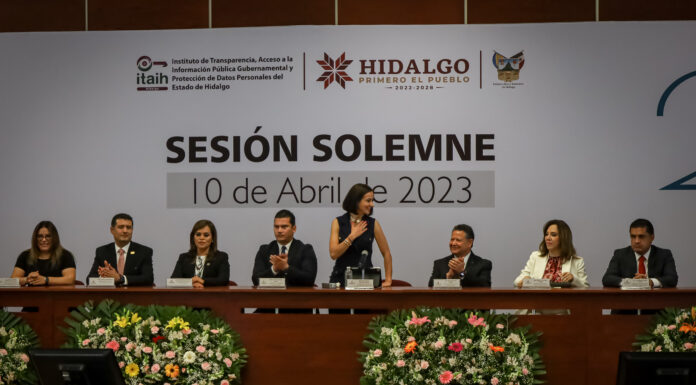 Menchaca Salazar refrenda el compromiso del Gobierno de Hidalgo con la transparencia y la rendición de cuentas