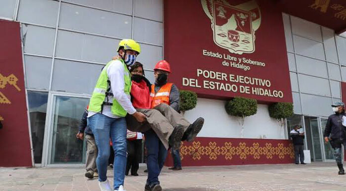 Participará Hidalgo en Simulacro Nacional 2023