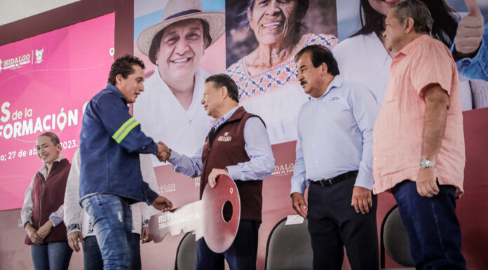 Trabajamos para estar a la altura de las exigencias del pueblo hidalguense: JMS