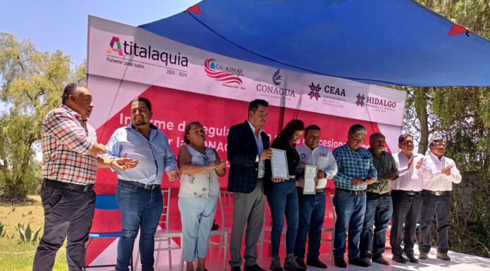 Atitalaquia tendrá agua por 30 años más