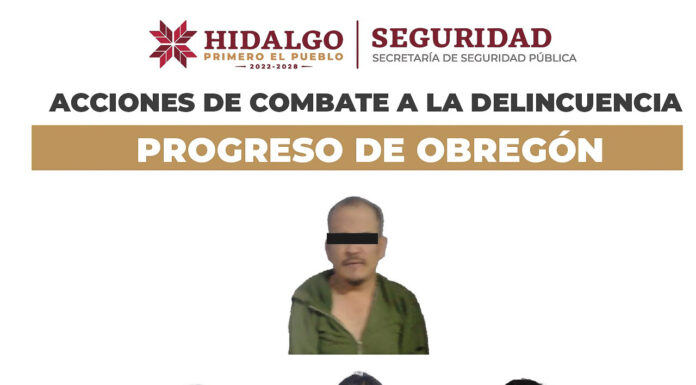 DETIENE POLICÍA ESTATAL A PERSONA CON ORDEN DE APREHENSIÓN POR HOMICIDIO DOLOSO