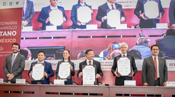 Histórico acuerdo metropolitano: Sheinbaum, Menchaca y del Mazo