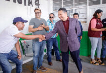 Supervisa Menchaca Salazar atención a concesionarios de transporte
