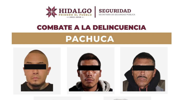 Desarticulan punto de distribución de drogas en Pachuca