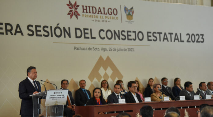 Trabajamos con responsabilidad por la paz y seguridad de Hidalgo: Julio Menchaca