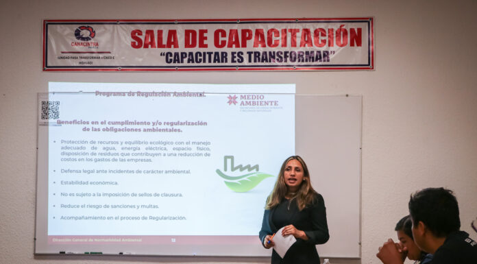 Imparten capacitación a industriales en materia ambiental