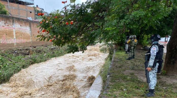 REFUERZA GUARDIA NACIONAL PLAN GN-A PARA APOYAR A LA POBLACIÓN DE GUERRERO POR EL IMPACTO DEL HURACÁN OTIS