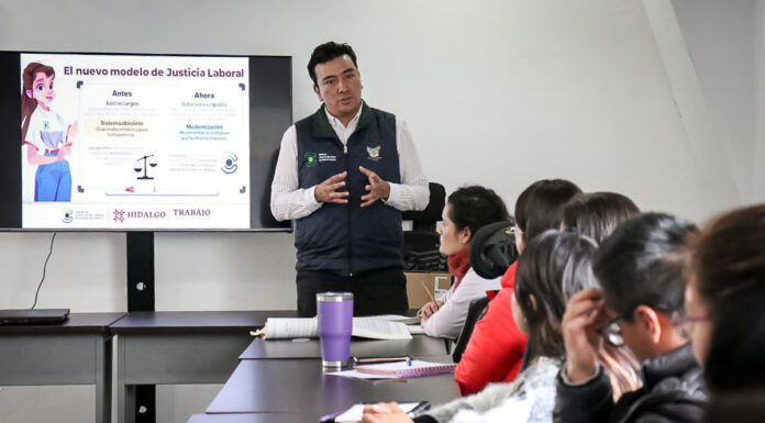Capacitan a trabajadores de Tula sobre Derechos laborales y procedimiento de conciliación prejudicial