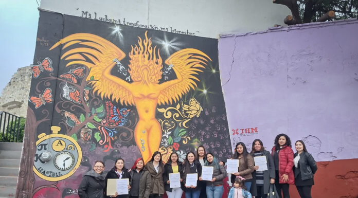 Impulsa IHM murales contra la violencia de género