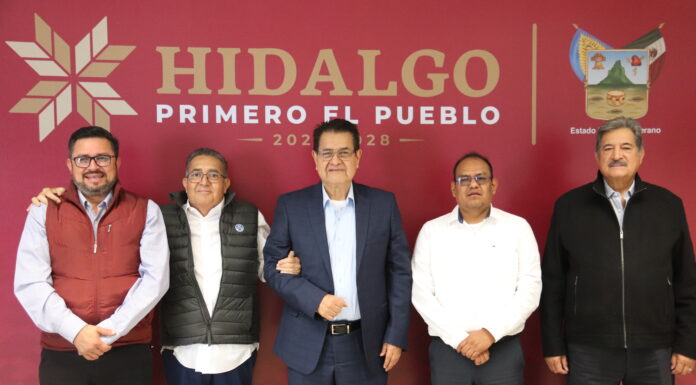 Secretario de Gobierno se reúne con representantes de partidos políticos