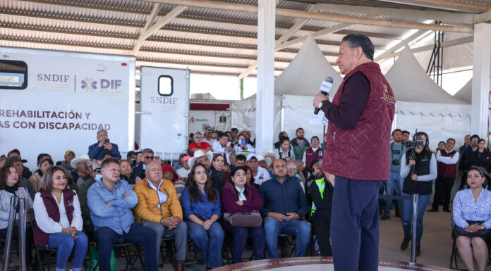 Anunció gobernador la próxima inauguración del Laboratorio de Materiales