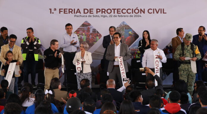 Se realiza Primera Feria de Protección Civil en Hidalgo