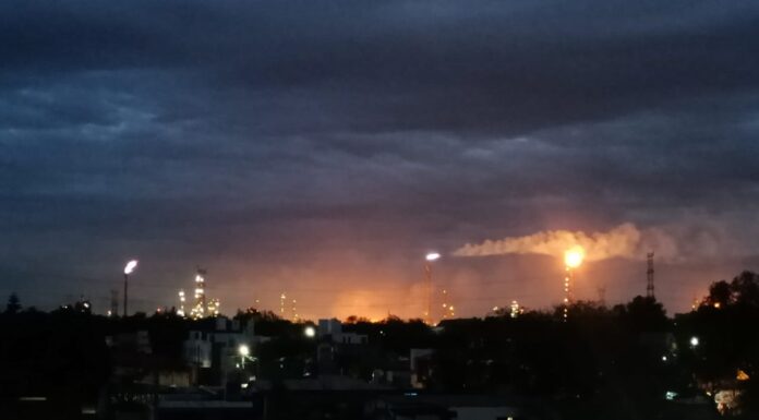 Incidente en la refinería de Tula deja cuatro trabajadores lesionados