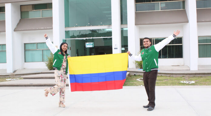 Estudiantes de la UTMZ representan a Hidalgo en Colombia