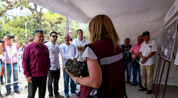 Autoridades estatales vigilan construcción de infraestructura educativa