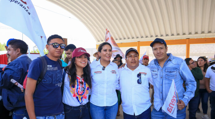Tania Porras Vega inicia campaña con entusiasta apoyo en Tezontepec de Aldama