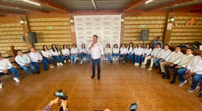 Venimos a hacer una campaña de propuestas y trabajo: Cristhian Martínez