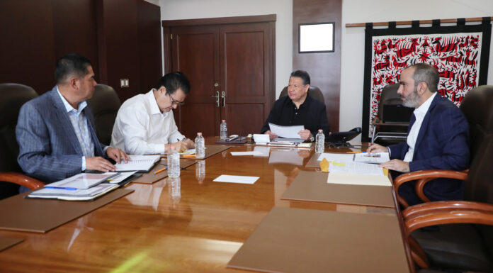 Celebran reunión semanal de seguridad en Hidalgo