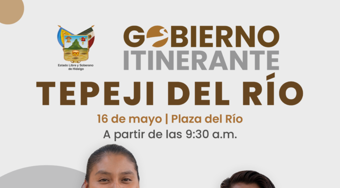 Tepeji del Río, llegó la feria de servicios con #GobiernoItinerante!