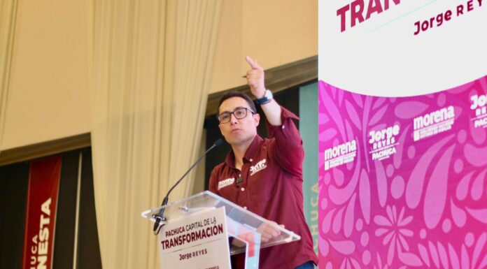 JORGE REYES IMPULSA EL PLAN «PACHUCA, CAPITAL DE LA TRANSFORMACIÓN»