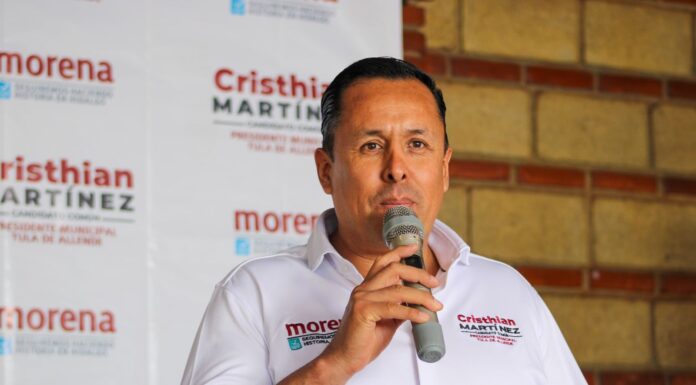 RESULTADOS EN SEGURIDAD PÚBLICA EN LOS PRIMEROS 100 DÍAS DE GOBIERNO, OFRECE CRISTHIAN MARTÍNEZ EN TULA