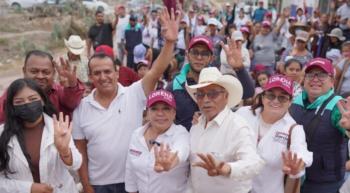 Lorena García Cázares colaborará estrechamente con los vecinos de Sultepec y Bosques de Napateco.