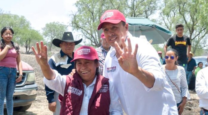 Lleva Cristhian Martínez a comunidades sus propuestas del Plan Integral de Rescate del Municipio