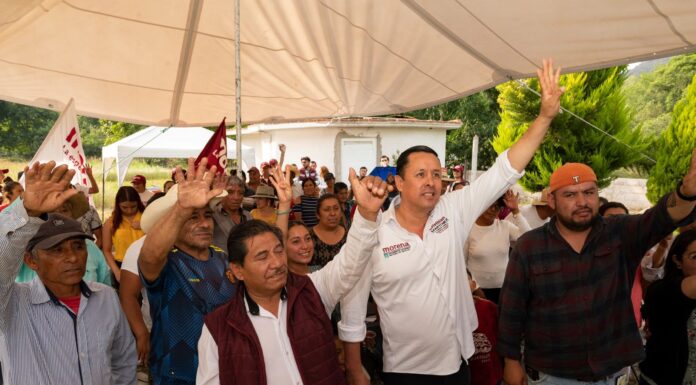 El candidato común de Morena y Nueva Alianza Hidalgo a la presidencia municipal de Tula, Cristhian Martínez, cumplió una jornada más dentro de su campaña política hacia las elecciones del domingo 2 de junio.