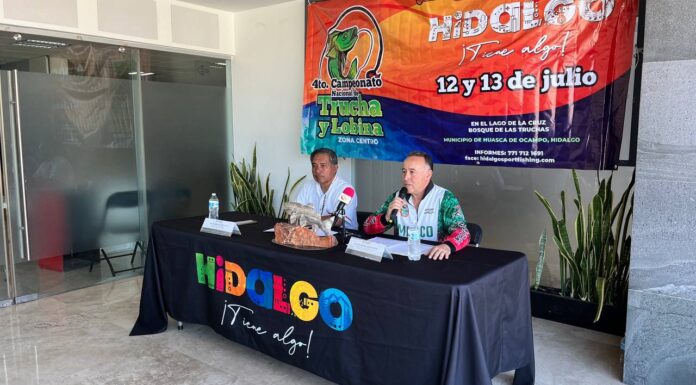 Anuncian Cuarto Campeonato Nacional de Trucha y Lobina en Huasca