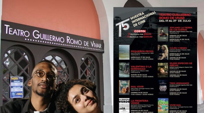 Esta es la cartelera de la 75 Muestra Internacional de Cine en Pachuca