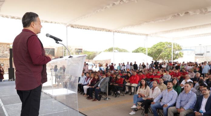 Julio Menchaca inaugura modernización del corredor Industrial de Ciudad Sahagún