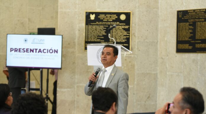 Presentan la estructura de trabajo del Congreso del Estado de Hidalgo