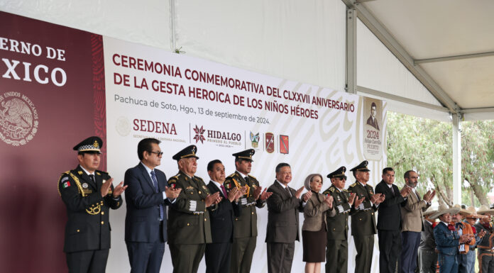 Encabeza Julio Menchaca 177 aniversario de la Gesta Heroica de Chapultepec