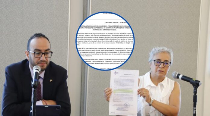 Condenan intimidación de la UAEH a defensores de derechos humanos