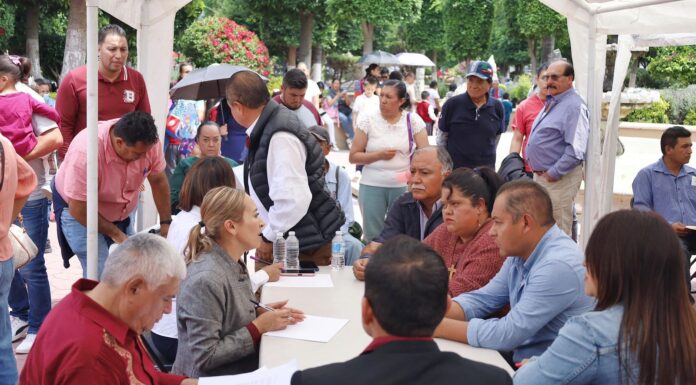 El Gobierno Municipal de Tepeji del Río, Inicia Audiencias Ciudadanas con la Presidenta Tania Valdez Cuéllar