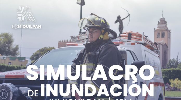Realizan simulacro de Inundación en Ixmiquilpan para Prevenir Crisis en el Río Tula