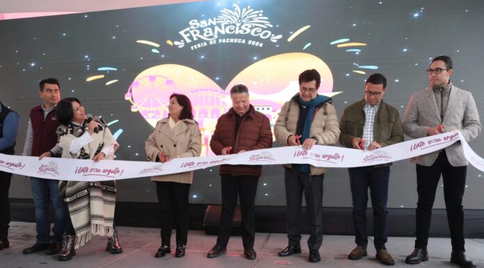 Julio Menchaca inaugura la Feria de Pachuca 2024