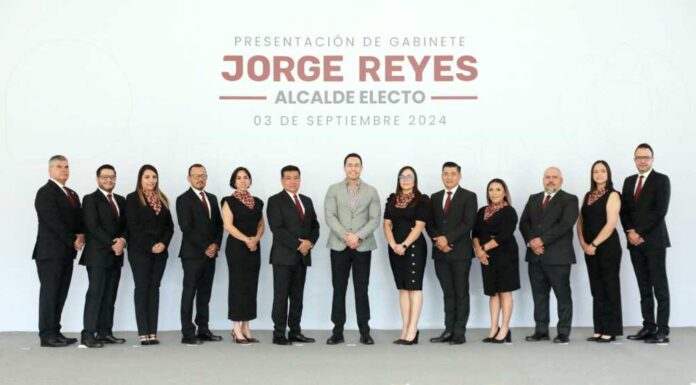 Jorge Reyes, alcalde electo de Pachuca, revela su gabinete