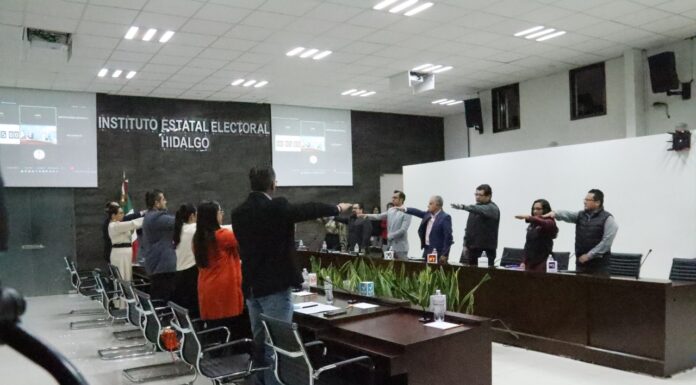 Instalan el Consejo General del IEEH para elección extraordinaria en Cuautepec