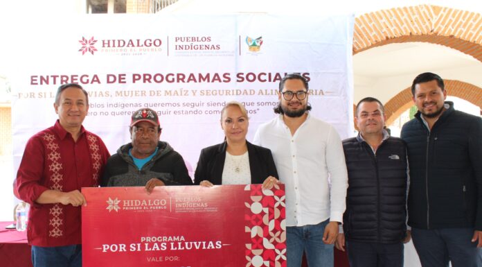 Zapotlán de Juárez recibe apoyo de CEDSPI