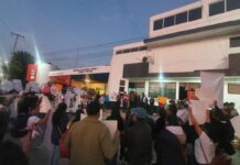 Familiares de personas no localizadas se manifiestan en La Ciudad de Los Atlantes para demandar seguridad y la localización de sus seres queridos