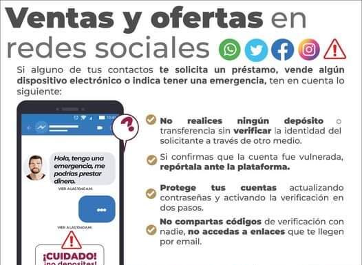 Antes de comprar en redes sociales…