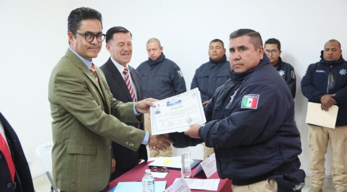 Eduardo Medécigo encabeza acciones para fortalecer la seguridad pública