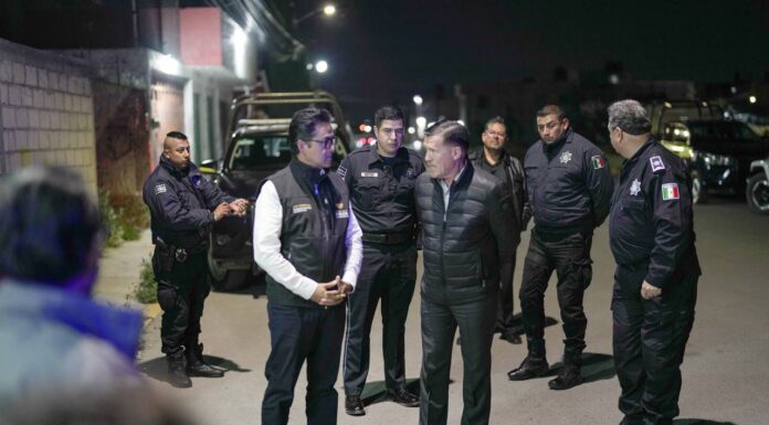 Pobladores reconocen prontitud en atención de la policía municipal de Mineral de la Reforma