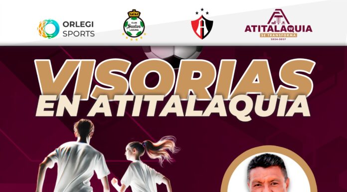 VISORIAS PARA JUGADORES DE FÚTBOL EN ATITALAQUIA