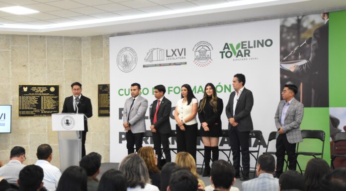 Inauguran Diputados Curso de Formación Política y Parlamentaria en el Congreso del Estado