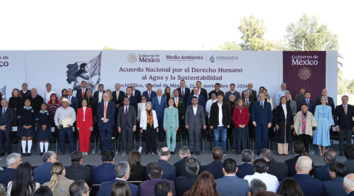 Hidalgo respalda Acuerdo Nacional por el Derecho al Agua