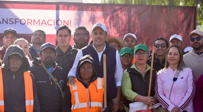 Campaña de limpieza «Por un municipio limpio» Tula de Allende